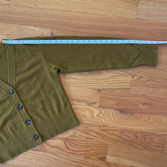 Everlane The Cashmere Cardigan Tapenade XS - Picture 10 of 15